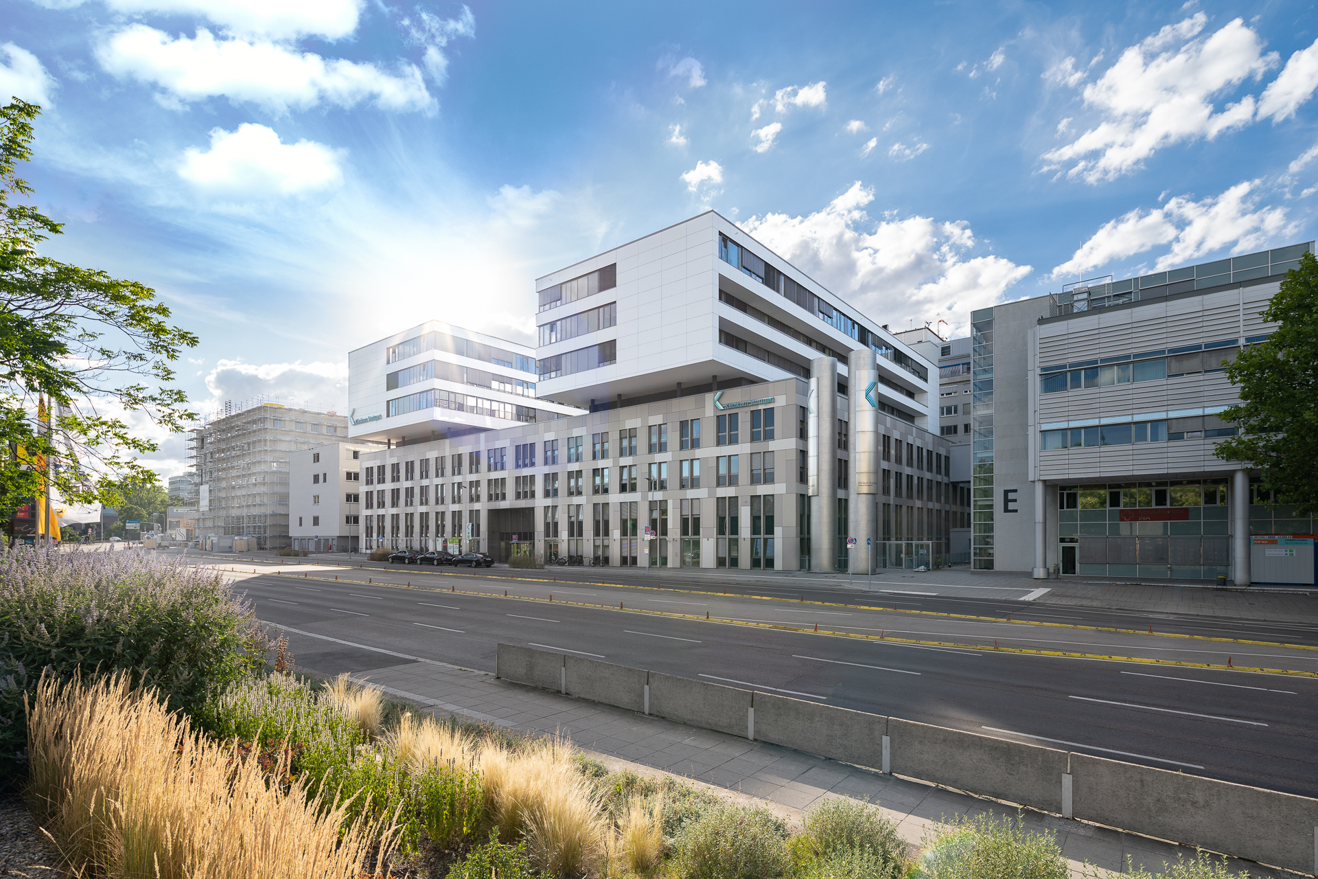 Klinikum Stuttgart Aussenansicht, Fotograf: Andreas Jekic